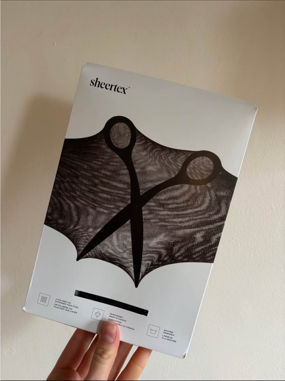 Sheertex Sheer Rip-Resist Tights — Size Small, Black | New in Box